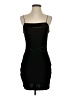MNG Solid Black Cocktail Dress Size 4 - photo 1