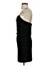 MNG Solid Black Cocktail Dress Size 4 - photo 5