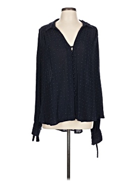 Free People Long Sleeve Button Down Shirt