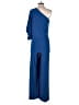 Adrianna Papell Solid Blue Jumpsuit Size 4 - photo 2