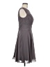 Unbranded Solid Gray Cocktail Dress Size 8 - photo 4