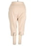 Onque Casuals Solid Tan Casual Pants Size 2X - photo 2