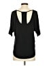 Venus Black Short Sleeve Top Size XS - photo 2