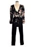 Unbranded Floral Black Jumpsuit Size S - photo 1