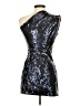 Dsquared2 Metallic Black Cocktail Dress Size EU (IT) 38 / US 2 - photo 2