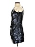 Dsquared2 Metallic Black Cocktail Dress Size EU (IT) 38 / US 2 - photo 5