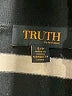 TRUTH BY REPUBLIC Stripes Black Pullover Sweater Size S - photo 7