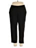 Purejill Solid Black Casual Pants Size XL (tall) - photo 1