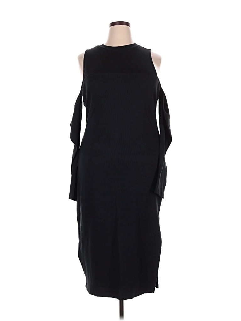 Pre-owned The Drop Casual Dress In Black