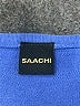 Saachi 100% Acrylic Blue Poncho One size - photo 6