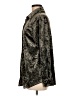 Chances R Animal Print Black Long Sleeve Blouse Size M - photo 5