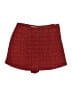 Yllw 100% Polyester Tweed Red Casual Skirt Size S - photo 1