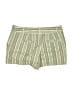 Ann Taylor LOFT 100% Cotton Stripes Green Shorts Size 0 - photo 2