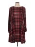 R&K Plaid Red Casual Dress Size L - photo 1