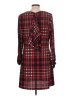 R&K Plaid Red Casual Dress Size L - photo 2