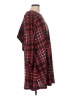 R&K Plaid Red Casual Dress Size L - photo 4