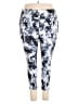 Athletic Works Print Silver Active Pants Size 22 - photo 1