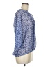 Fever 100% Polyester Blue 3/4 Sleeve Blouse Size M - photo 4