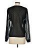 A New Day 100% Polyester Black Long Sleeve Blouse Size XS - photo 2