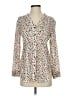 Maeve 100% Rayon Polka Dots Ivory 3/4 Sleeve Blouse Size 2 (petite) - photo 1