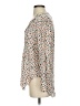 Maeve 100% Rayon Polka Dots Ivory 3/4 Sleeve Blouse Size 2 (petite) - photo 5