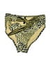 BCBGMAXAZRIA Animal Print Gold Swimsuit Bottoms Size M - photo 1