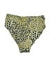 BCBGMAXAZRIA Animal Print Gold Swimsuit Bottoms Size M - photo 2