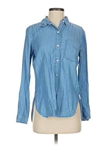 Athleta Long Sleeve Button-Down Shirt (view 1)