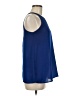 Lyss Loo Blue Sleeveless Blouse Size M - photo 4