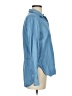 Athleta 100% Tencel Blue Long Sleeve Button-Down Shirt Size XS - photo 4