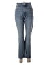 Zara Hearts Blue Jeans Size 2 - photo 1