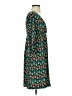 Max Studio Print Teal Casual Dress Size S - photo 4