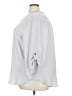 Maurices 100% Polyester Silver 3/4 Sleeve Blouse Size 3X - photo 5