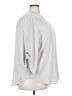 Maurices 100% Polyester Silver 3/4 Sleeve Blouse Size 3X - photo 4