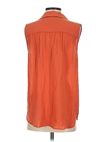 Vince. Sleeveless Button-Down Shirt (view 2)