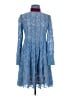 MSGM 100% Polyester Blue Cocktail Dress Size EU (IT) 42 / US 6 - photo 1