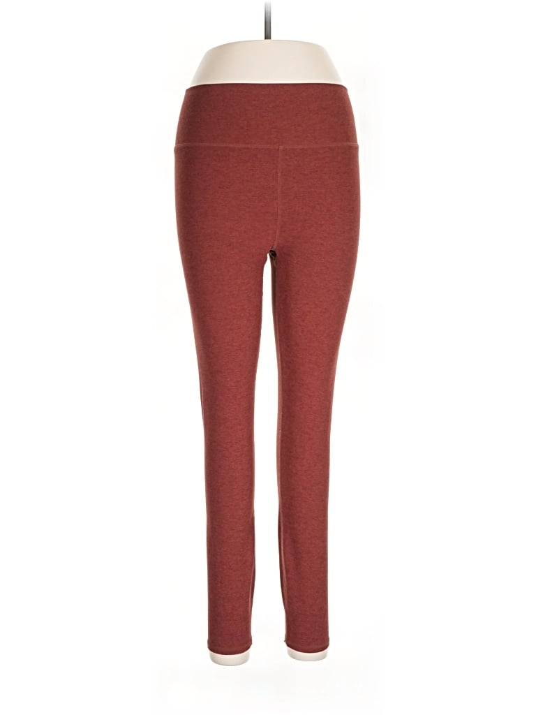 Pre-owned Vuori Active Pants In Burgundy