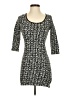 SuiteBlanco Graphic Black Casual Dress Size XS - photo 1