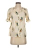 Madewell 100% Cotton Ivory Short Sleeve Blouse Size XXS - photo 1