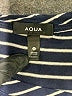 Aqua Stripes Blue Short Sleeve T-Shirt Size M - photo 7
