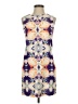 Naven Print Purple Cocktail Dress Size 2 - photo 1