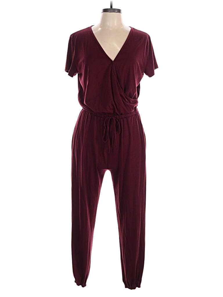 Pre-owned Prettygarden Jumpsuit In Burgundy