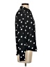 Ann Taylor LOFT 100% Polyester Polka Dots Black Long Sleeve Blouse Size XXS - photo 4