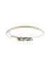 Ann Taylor LOFT Ivory Tan Belt Size XS - photo 1