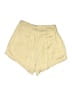 Kahindo 100% Bamboo Solid Yellow Shorts Size S - photo 2