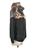 P.S. Kate Chevron-herringbone Gray Pullover Sweater Size M (estimated) - photo 4