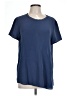 Joe Fresh Blue Short Sleeve Top Size L - photo 1