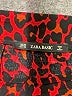 Zara Basic Animal Print Red Casual Skirt Size XS - photo 4