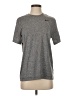 Nike 100% Polyester Gray Active T-Shirt Size S - photo 1
