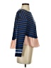 Deletta 100% Cotton Blue Long Sleeve Top Size XS - photo 4